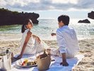 隠れ家的ビーチでピクニック気分も♪