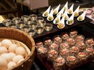 朝食ビュッフェ一例 湯峡の響き優彩