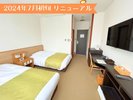 2024年7月初旬リニューアル ビジネスツインルーム 室内(一例)
