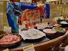 朝食バイキングの海鮮丼:一例