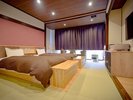 【ペット可/和モダンツイン】綺麗にリニューアルされた畳のツインルームです。