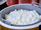 当館自慢の会津米!しっかりとした甘みを感じることができます!