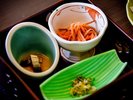 春の夕食:小皿料理一例。日本酒のアテにどうぞ。