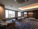 【倶楽部館専用ラウンジ】ラウンジにてゆっくりと落ち着いてチェックインいただけます