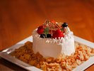 クリスマス限定のオリジナルケーキ