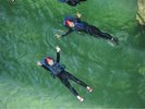 ラフティング体験 水遊び