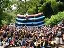 ラフティング体験 集合写真