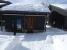 冬期 コテージ(雪の量多い季節)