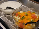 バイキング形式の健康朝食
