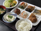 朝食イメージ。健康朝食はバイキング形式でご利用できます。7時〜9時まで予約制