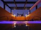 屋上展望浴 夜