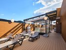 7F屋上エリア外気浴コーナー