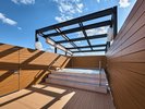屋上展望浴 7F屋上エリアから階段を上ると地上8階の絶景露天風呂がございます