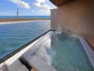 客室温泉露天風呂