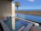 客室温泉露天風呂
