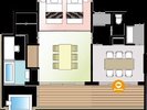 「彩雲」間取図