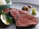 国産黒毛和牛のステーキ