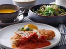 ランチ:ヤマトポークのチーズカツレツ〜きのこのデュクセルソース入り〜【1日10食限定】