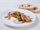 朝食メニュー「車麩のフレンチトースト」