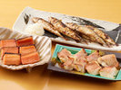 朝食メニュー「焼き魚」※提供内容は日によって異なります