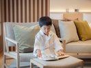 キッズパジャマ ※モデル:3歳 93cm 袖・裾を巻くって着用 ※写真はイメージです