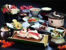 夕食「秋限定・松茸フルコース」食欲の秋は『松茸』祭り♪旬の松茸を贅沢にお召し上がりください。