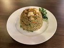 ★季節限定★ どちらかお好きなコースを選べるおまかせ定食のあわびチャーハンです。