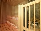 『露天風呂・サウナ付き大浴場』サウナ