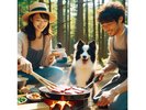 ワンちゃんと一緒にBBQも楽しい!