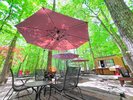Mimoza Retreat NASUの森の中央にカフェあり!こだわりのカレーがおすすめ(別途有料)!!