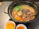 通常プランの2泊目はすき焼きを提供