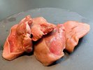 BBQ食材の那須三元豚の厚切り豚タン