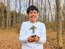 植樹活動もしています!