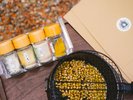 併設カフェのポップコーンには4種類味付けあります