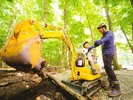 パワーショベルパークはインストラクターが付くので安心