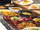 朝食ビュッフェ