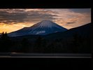 ロビーラウンジからみた富士山