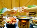 地酒で乾杯!!