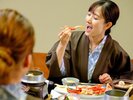 夕食時の楽しいひととき