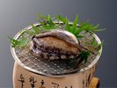 鮑の踊り焼き