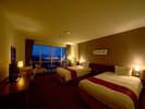 ◆【ツインルーム禁煙】三河湾の美しい眺望が望めるお部屋です。バス・洗浄機付きトイレ付。