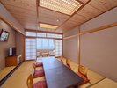 ◆【和室18畳以上】グループ・ご家族でのご旅行に。バス・洗浄機付きトイレ付。(イメージ)