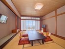 ◆【和室12畳 禁煙】海が見えるお部屋。バス・洗浄機付きトイレ付。