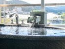 【鶺鴒】406号室:源泉掛け流し半露天風呂付特別室 ■半露天風呂イメージ