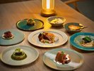 食材の旬に合わせた月替わりの創作料理