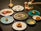 食材の旬に合わせた月替わりの創作料理