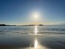 目の前の田曽白浜海岸
