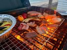 三重県産「松坂牛」や「志摩あおさ豚」を使用した厳選食材のBBQ!