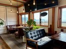 カフェからの眺めも絶景です!