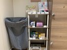 女性浴場専用のアメニティコーナー